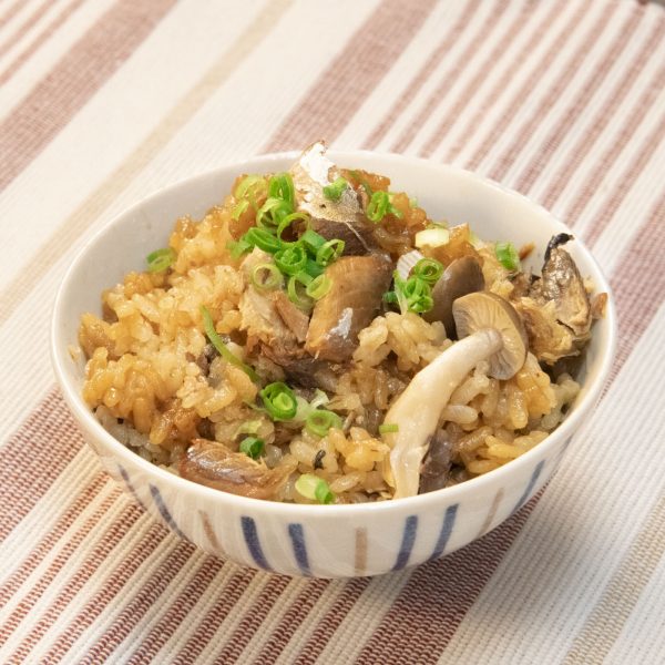 罪な味？サバ味噌バター炊き込みご飯
