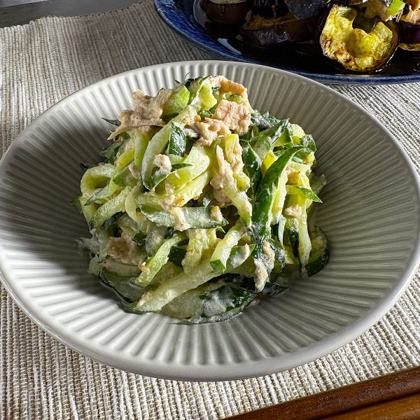 副菜にぴったり！ツナきゅうりマヨ