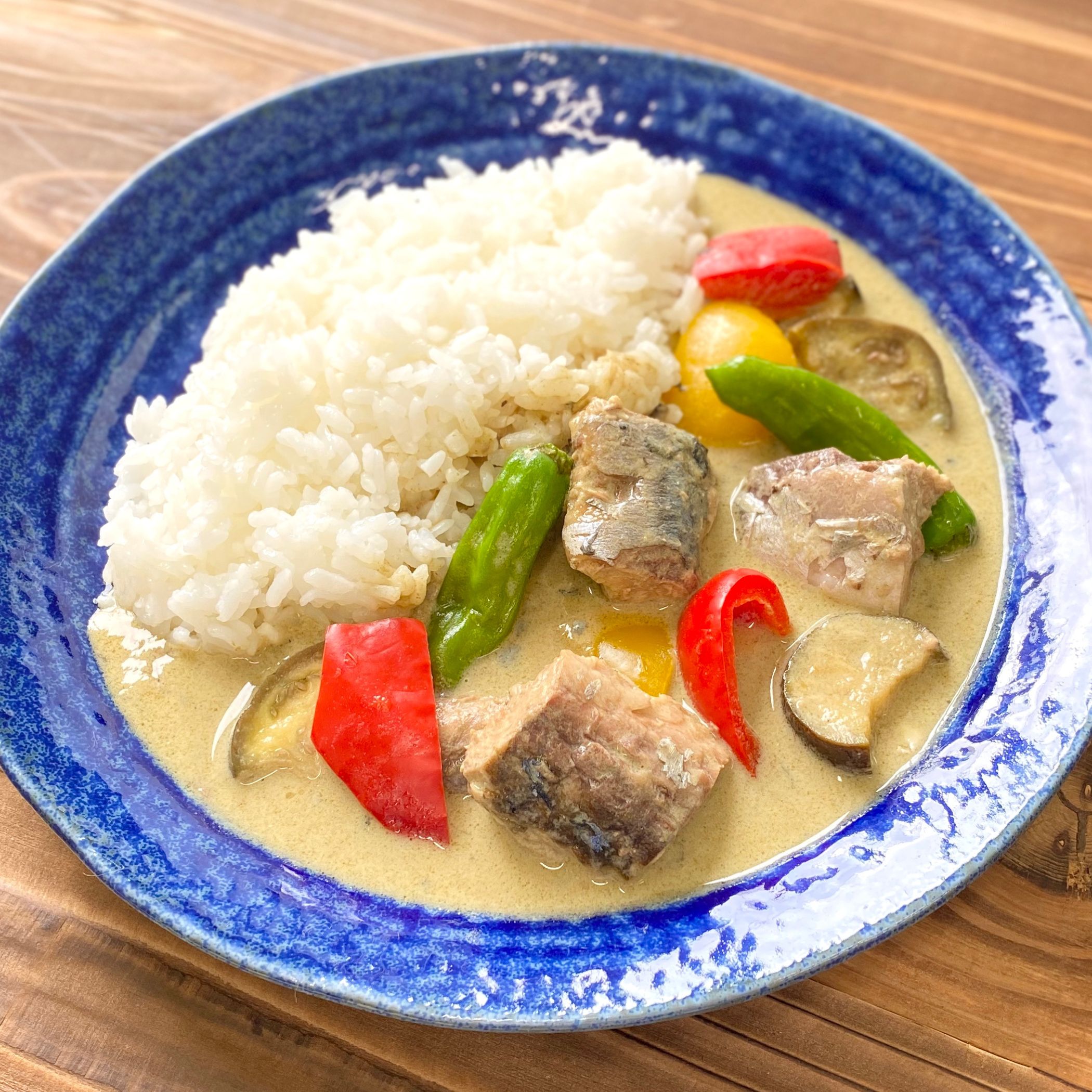 サバ缶で作るグリーンカレー
